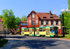 002. SRS Ortsdurchfahrt Rdersdorf mit Tatra Tw. 24.04.2011