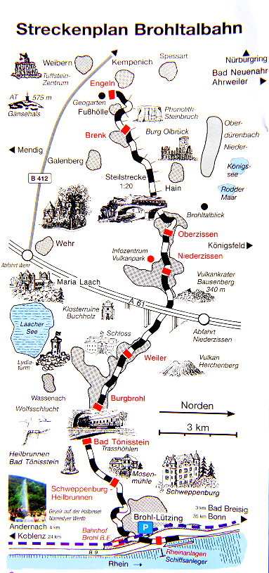 k-001. BE Streckenplan