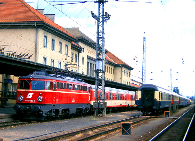 k-005 BB 1042.557-7 Bf. Klagenfurt Mrz 1993 foto johannes schmoll