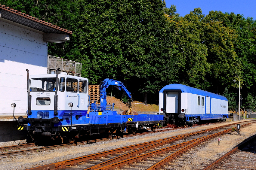 k-008. Rottenkraftwagen der REG in Viechtach 21.07.2013 hr