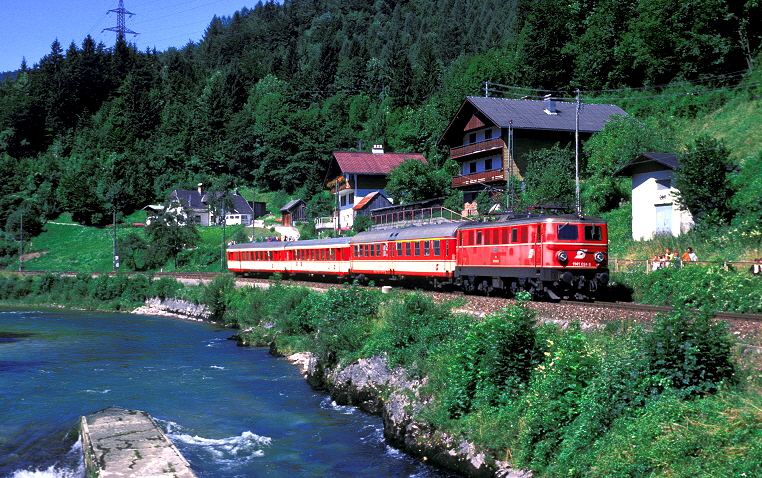 k-009 BR 1141.024 bei Lauffen an der Traun 24.07.1989