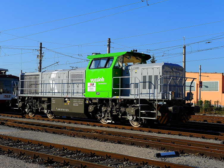 k-012 Vossloh G 1700 BB in Salzburg- Itzling 01.10.2011 hr