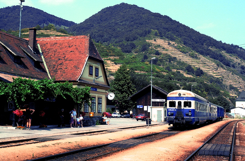 k-008 5146.201 Bf. Spitz a. d. Donau 26.07.1987 foto herbert rubarth