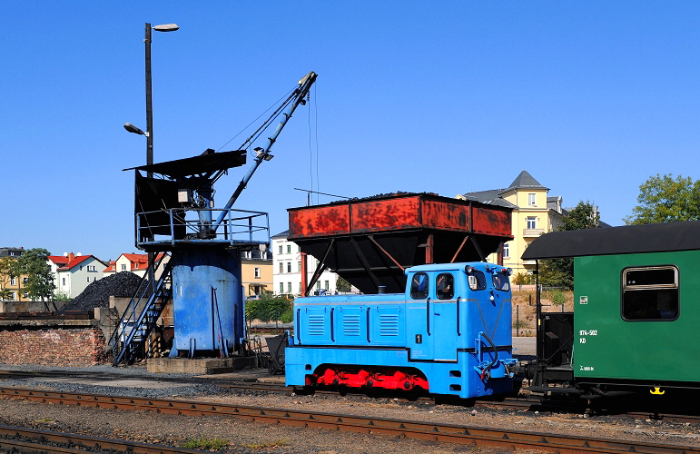 k-010. Bekohlung Bf. Radebeul-Ost 05.10.2018 hr x