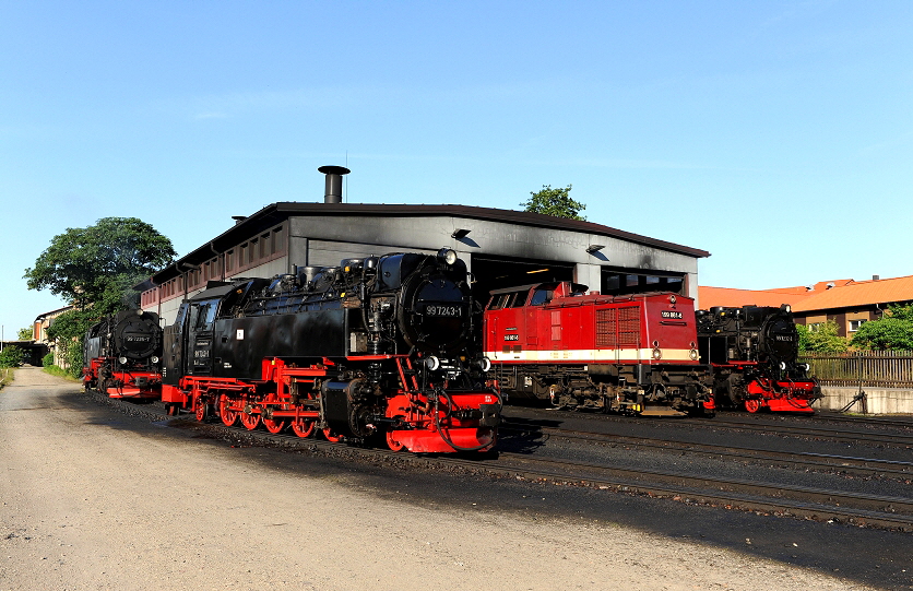 k-1006 Harzquerbahn Bw Wernigerode 30.05.2011 hr