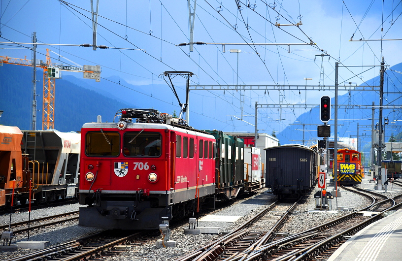 k-1242. Davos-Filisur Bf. Davos-Platz 20.08.2018 hr