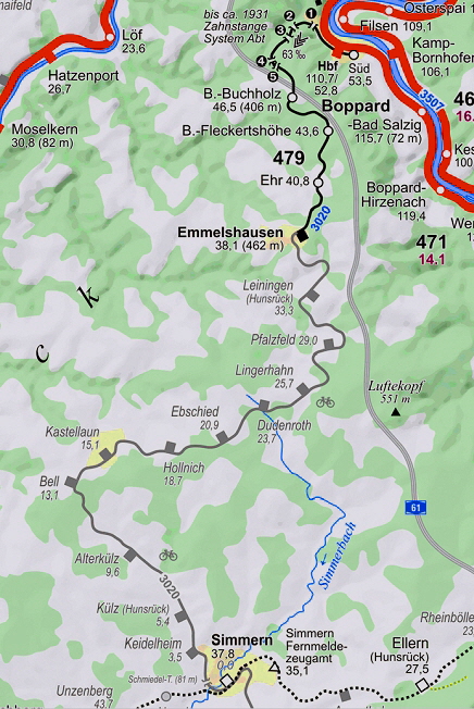 k-Simmern - Boppard