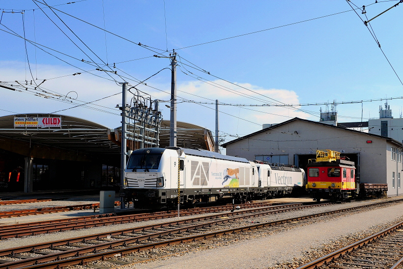 k-StH 2 x  VECTRON  in Eferding 30.05.2018 hr