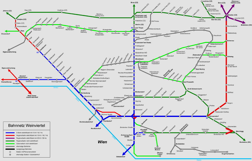 k-Weinviertel Streckenkarte -Marchegg Bf.