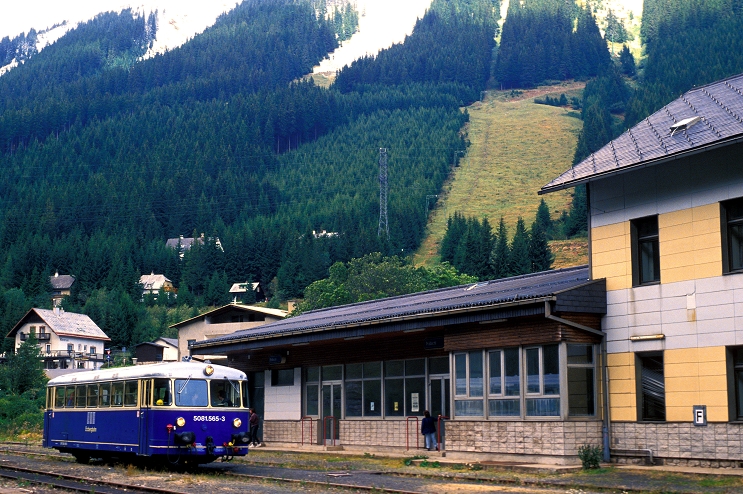 k-025 Erzbergbahn 5081.565-3 Bf. Prbichl 05.09.1992 hr